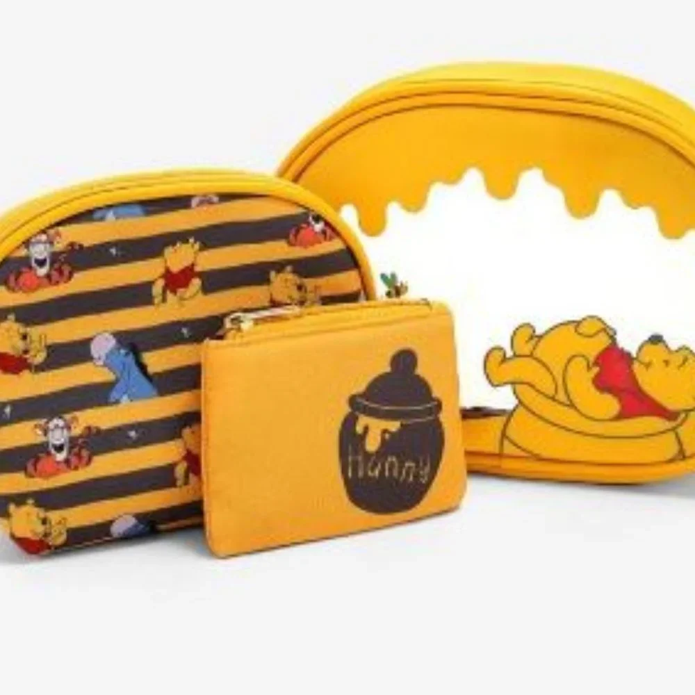 Loungefly Disney Winnie the Pooh Hunny Cosmetic Set - BoxLunch Exclusive - Picture 1 of 2